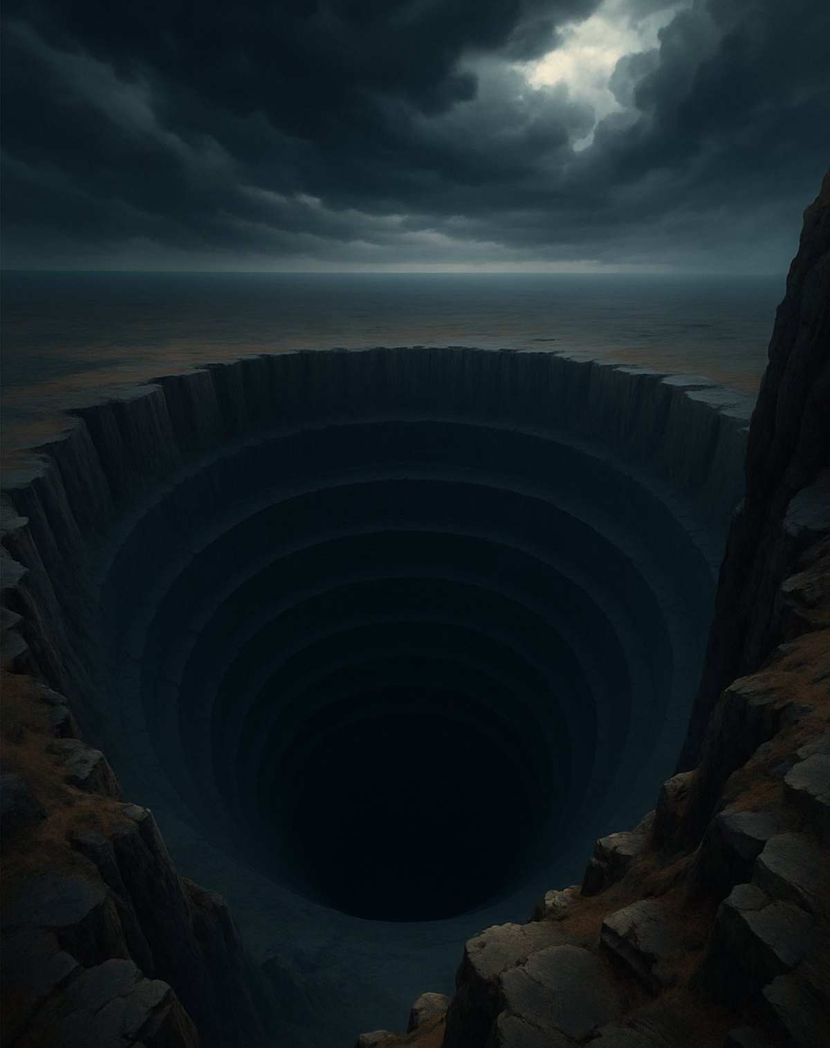 Funnel Shaped Pit Funnel Shaped Pit